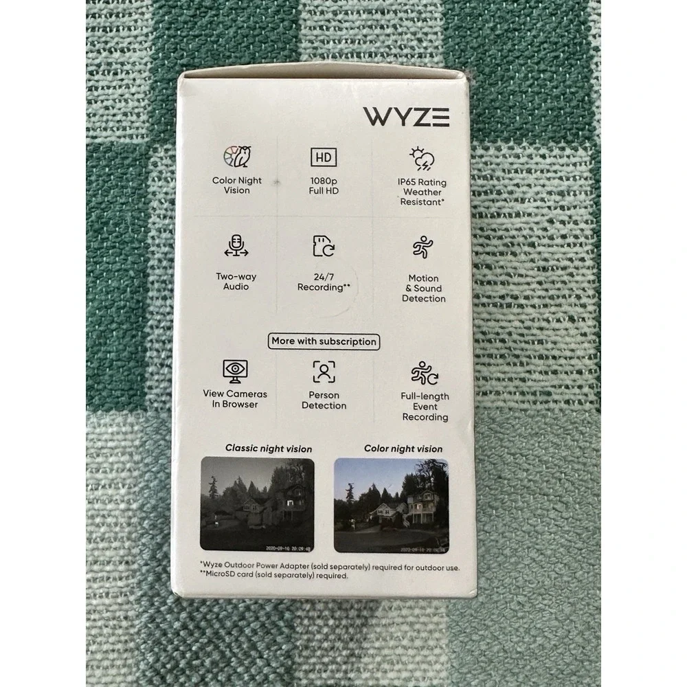 Wyze Cam V3 Just Released NEW SEALED 1080P Color Night Vision IN STOCK SHIPS NOW
